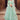 Net Fabric Embellished Embroidered Lehenga In Sea Green Color