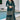 Embroidered Work Soothing Georgette Fabric Palazzo Suit In Teal Color