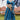 Embellished Sangeet Wear Blue Color Net Fabric Lehenga