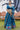 Embellished Sangeet Wear Blue Color Net Fabric Lehenga