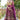 Awesome Sangeet Wear Net Fabric Purple Color Lehenga