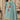 Light Cyan Color Art Silk Fabric Alluring Digital Printed Palazzo Suit