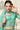 Sangeet Wear Net Fabric Cyan Color Magnificent Lehenga