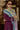 Parsi Embroidered Art Silk Long Straight Cut Salwar Kameez In Wine Color