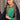 Green Color Georgette Fabric Adorming Sharara Suit