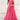 Embroidered Pink Designer 3 Piece Lehenga Choli In Net Fabric
