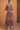 Embroidered Rust Color Palazzo Salwar Kameez In Georgette Fabric