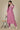 Charming Pink Color Rayon Fabric Kurti With Pant