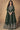 Georgette Fabric Dark Green Color Sangeet Wear Embroidered Readymade Long Sharara Top Lehenga