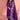 Art Silk Fabric Purple Color Graceful Function Wear Palazzo Suit