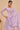 Lovely Embroidered Work Georgette Fabric Lavender Color Casual Wear Straight Palazzo Suit
