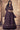 Purple Georgette Embroidered Sharara Top Lehenga