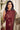 Cotton Fabric Maroon Color Embroidered Work Readymade Salwar Kameez