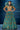Cyan Color Organza Fabric Function Wear Printed Work Designer Lehenga