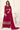 Georgette Fabric Red Color Beatific Look Palazzo Suit