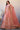 Peach Color Net Fabric Coveted Lehenga Choli With Sequins Work