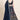 Georgette Fabric Brilliant Sequins Work Lehenga In Navy Blue Color