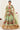 Sangeet Wear Satin Silk Fabric Sea Green Color Printed Lehenga Choli