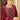 Embroidered Georgette Sharara Top Lehenga in Maroon Color