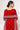 Velvet Fabric Embroidered Function Wear Salwar Kameez In Red Color