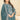 Excellent Georgette Fabric Teal Color Festive Look Salwar Suit