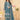 Excellent Georgette Fabric Teal Color Festive Look Salwar Suit