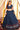 Beauteous Navy Blue Color Embroidered Lehenga In Chinon Fabric