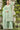 Net Fabric Sea Green Color Function Wear Winsome Palazzo Suit