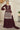 Georgette Fabric Maroon Color Stunning Embroidered Sharara Top Lehenga