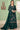Ingenious Georgette Fabric Dark Green Color Embroidered Palazzo Suit