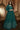 Engaging Teal Color Party Style Georgette Anarkali Suit