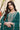 Cyan Color Embroidered Readymade Sharara Style Palazzo Salwar Suit In Georgette Fabric