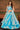 Tempting Georgette Fabric Sky Blue Color Readymade Lehenga