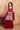 Function Wear Fancy Embroidered Red Readymade Kids Sharara Suit