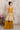 Mustard Embroidered Readymade Kids Sharara Suit