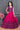 Sangeet Wear Chinon Silk Fabric Rani Color Captivating Kids Lehenga Choli