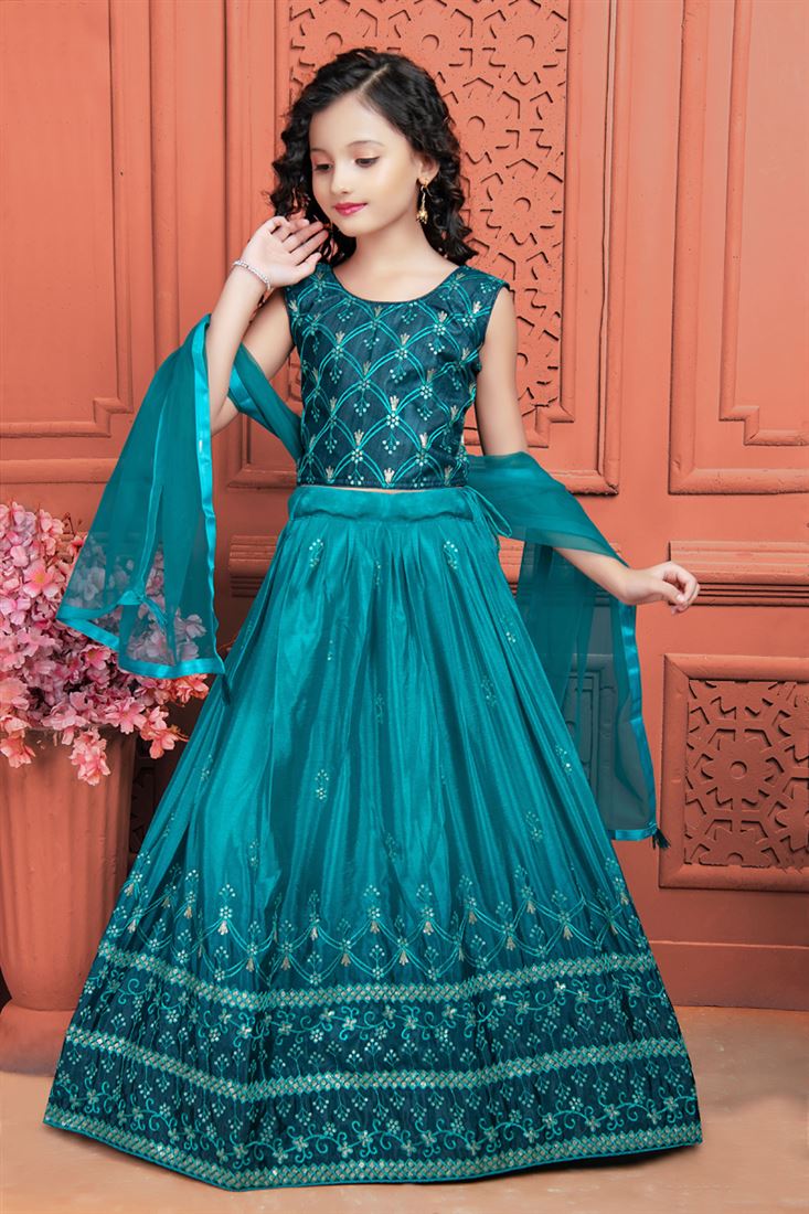 Kids lehenga chunni hotsell