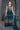 Teal Color Georgette Fabric Glamorous Look Kids Palazzo Suit