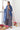 Charming Blue Color Muslin Fabric Printed Sharara Suit