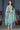 Vibrant Sky Blue Vichitra Fabric Salwar Suit with Embroidered Work for Festival