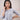 Designer Party Style Chanderi Fabric Grey Color Printed Readymade Gown