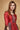 Divine Digital Printed Readymade Art Silk Red Color Gown