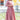 Fetching Fancy Fabric Printed Long Gown In Pink Color
