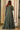 Muslin Fabric Green Color 3 Piece Koti Style Indo Western Suit For Function