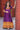 Purple Function Wear Silk Kid S Gown