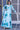 Multi Colour Digital Printed Silk Floor Length Gown