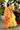 Art Silk Fabric Soothing Gown With Printed Dupatta In Yellow Color