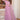Georgette Fabric Pink Embroidered Readymade Anarkali Style Long Gown With Dupatta