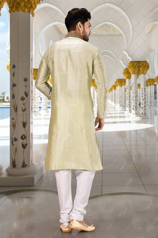 Gorgeous Reception Wear Readymade Kurta Pyjama For Men