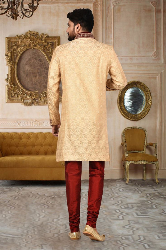 Function Wear Readymade Glamorous Indo Western For Men In Fancy Fabric